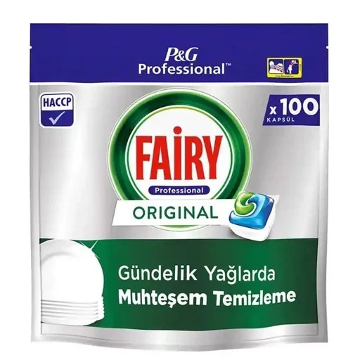 قرص ماشین ظرفشویی فایری مدل ORIGINAL بسته 100 عددی
